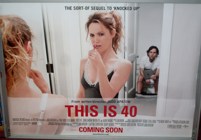 THIS IS 40: UK Quad Film Poster