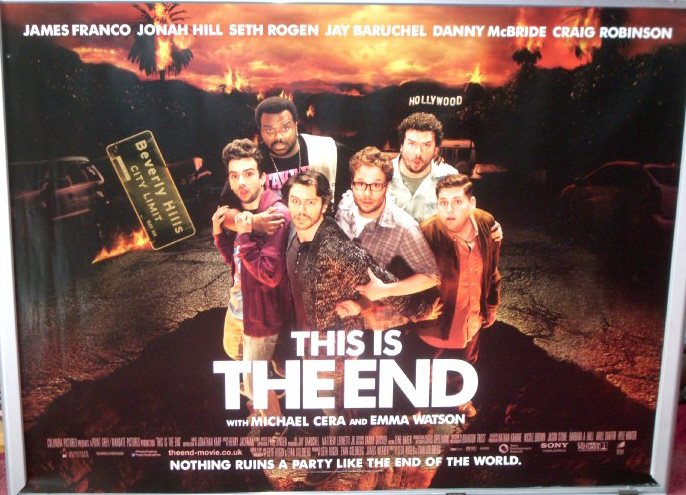 THIS IS THE END: UK Quad Film Poster THIS IS THE END: UK Quad Film Poster