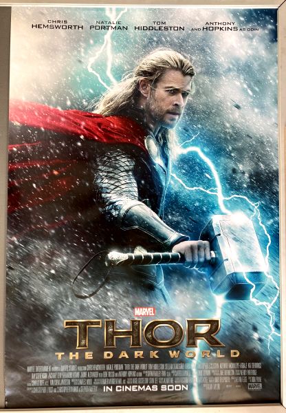 Cinema Poster: THOR THE DARK WORLD 2013 (Advance One Sheet) Chris Hemsworth Cinema Poster: THOR THE DARK WORLD 2013 (Advance One Sheet) Chris Hemsworth