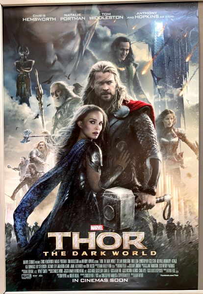 Cinema Poster: THOR THE DARK WORLD 2013 (Final One Sheet) Chris Hems Cinema Poster: THOR THE DARK WORLD 2013 (Final One Sheet) Chris Hems