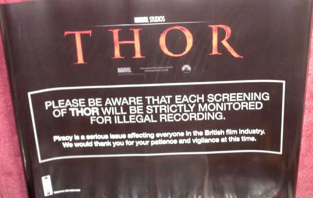 THOR: FACT Quad Film Poster