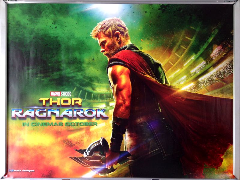 Cinema Poster: THOR RAGNAROK 2017 (Advance Quad) Chris Hemsworth