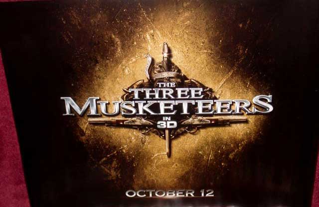 THREE MUSKETEERS, THE: Advance UK Quad Film Poster THREE MUSKETEERS, THE: Advance UK Quad Film Poster