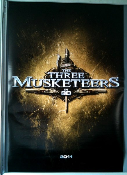 THREE MUSKETEERS, THE: Advance One Sheet Film Poster THREE MUSKETEERS, THE: Advance One Sheet Film Poster