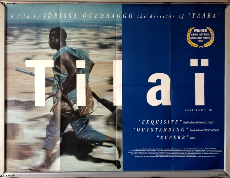 Cinema Poster: TILAI (THE LAW) 1991 (Quad) Rasman Oudraogo Ina Ciss