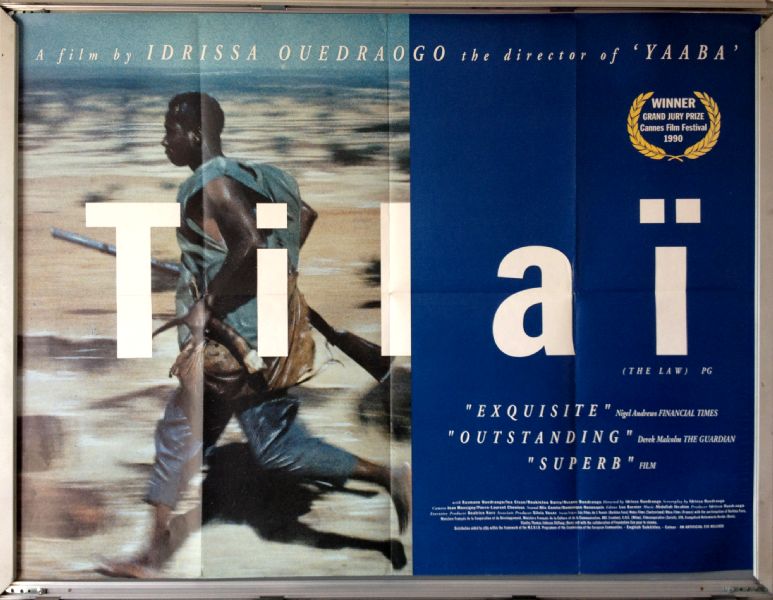 Cinema Poster: TILAI (THE LAW) 1991 (Quad) Rasmané Ouédraogo Ina Cissé Cinema Poster: TILAI (THE LAW) 1991 (Quad) Rasmané Ouédraogo Ina Cissé
