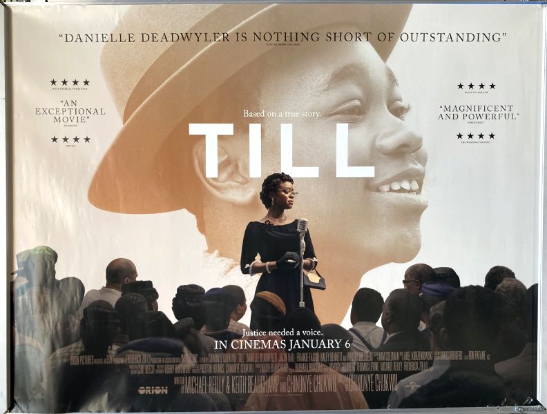 Cinema Poster: TILL 2022 (Quad) Danielle Deadwyler Jalyn Hall Frankie Faison Cinema Poster: TILL 2022 (Quad) Danielle Deadwyler Jalyn Hall Frankie Faison