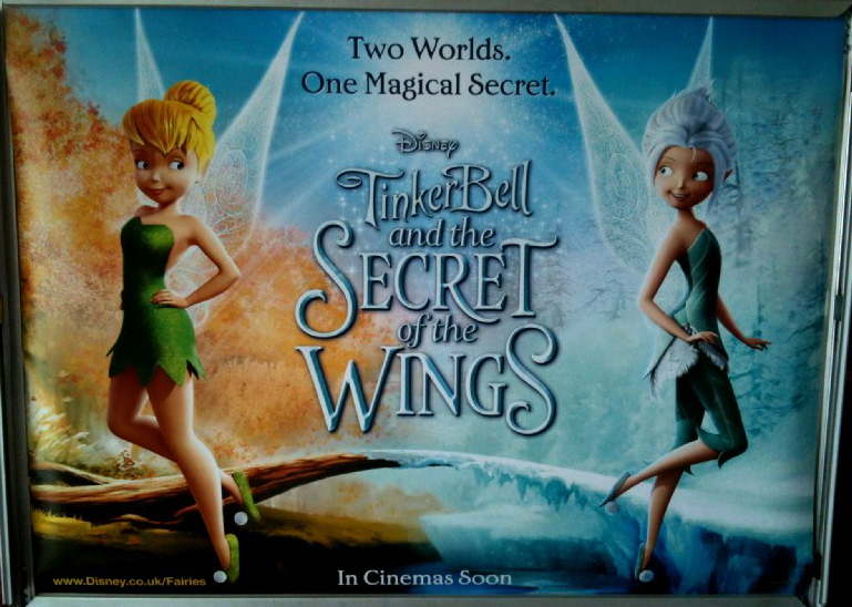 TINKER BELL AND THE SECRET OF THE WINGS: UK Quad Film Poster TINKER BELL AND THE SECRET OF THE WINGS: UK Quad Film Poster