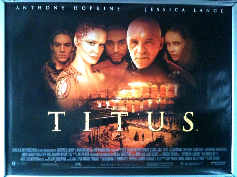 TITUS: UK Quad Film Poster TITUS: UK Quad Film Poster