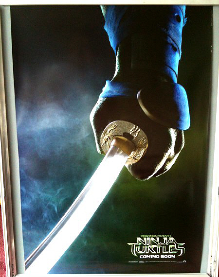 Cinema Poster: TEENAGE MUTANT NINJA TURTLES 2014 (Leonardo One Sheet) Megan Fox