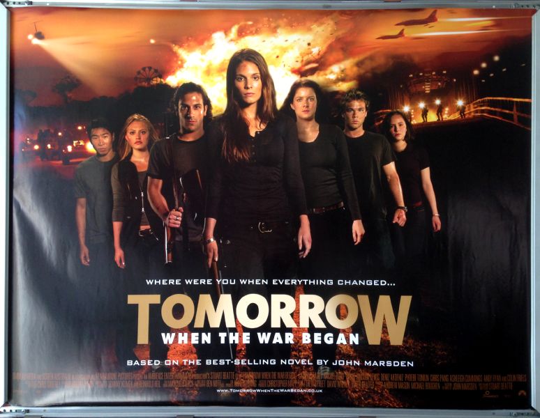 Cinema Poster: TOMORROW WHEN THE WAR BEGAN 2011 (Quad) Caitlin Stasey