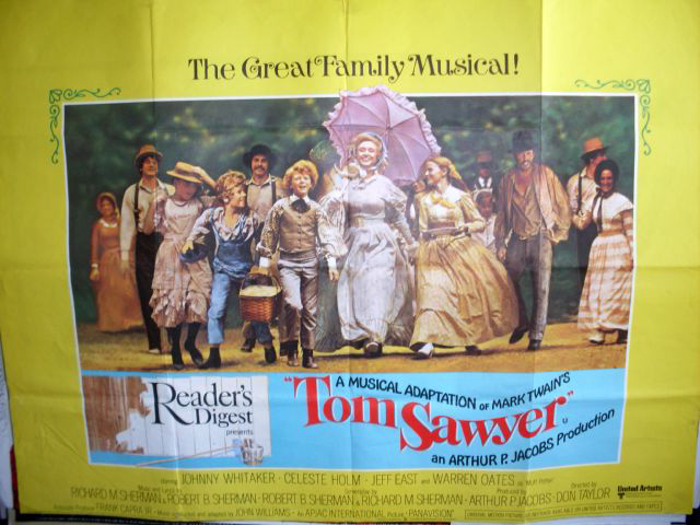 TOM SAWYER: UK Quad Film Poster TOM SAWYER: UK Quad Film Poster
