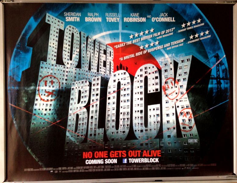 Cinema Poster: TOWER BLOCK 2012 (Quad) Sheridan Smith Jack O'Connell