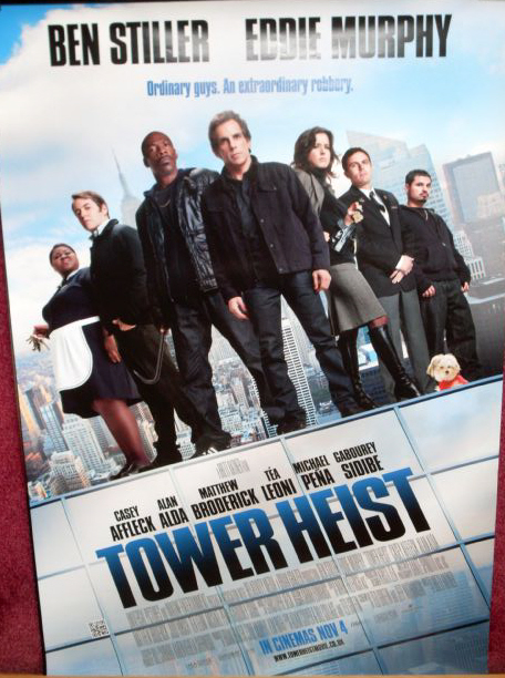 TOWER HEIST: One Sheet Film Poster