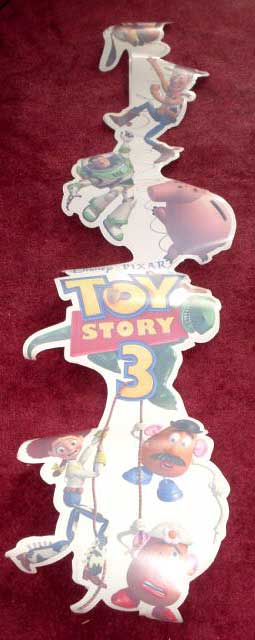 TOY STORY 3: Cinema Promo Cling TOY STORY 3: Cinema Promo Cling