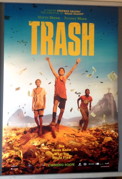 Cinema Poster: TRASH 2015 (One Sheet) Rooney Mara Martin Sheen Stephen Daldry