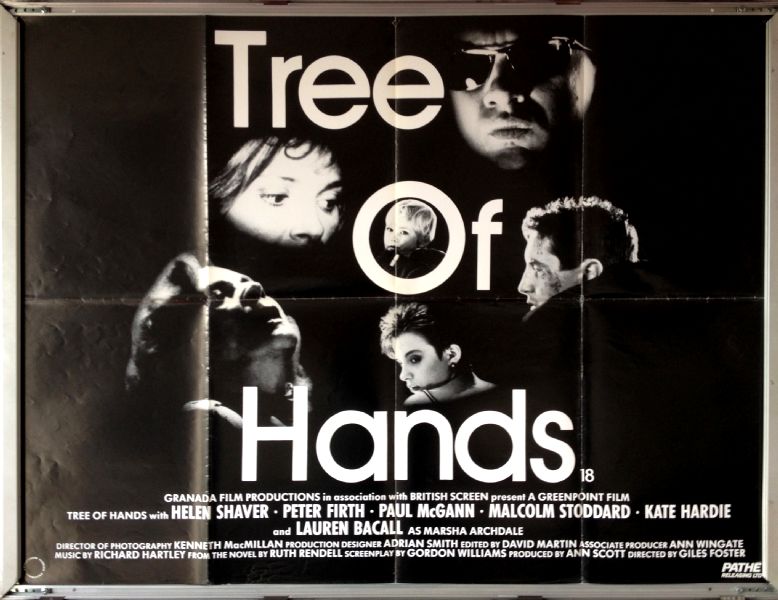 Cinema Poster: TREE OF HANDS 1989 (Quad) Helen Shaver Lauren Bacall Cinema Poster: TREE OF HANDS 1989 (Quad) Helen Shaver Lauren Bacall