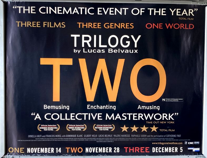 Cinema Poster: TRILOGY TWO 2004 (Quad) François Morel Ornella Muti Gilbert Melki Cinema Poster: TRILOGY TWO 2004 (Quad) François Morel Ornella Muti Gilbert Melki