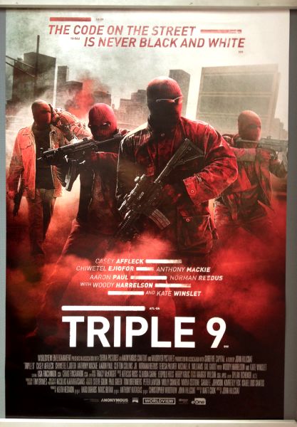 Cinema Poster: TRIPLE 9 2016 (Main One Sheet) Norman Reedus Woody Harrelson Cinema Poster: TRIPLE 9 2016 (Main One Sheet) Norman Reedus Woody Harrelson