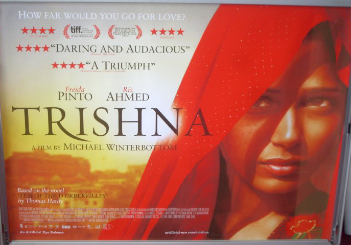 TRISHNA: UK Quad Film Poster TRISHNA: UK Quad Film Poster