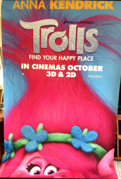 Cinema Banner: TROLLS 2016 (Poppy) Anna Kendrick Gwen Stefani 