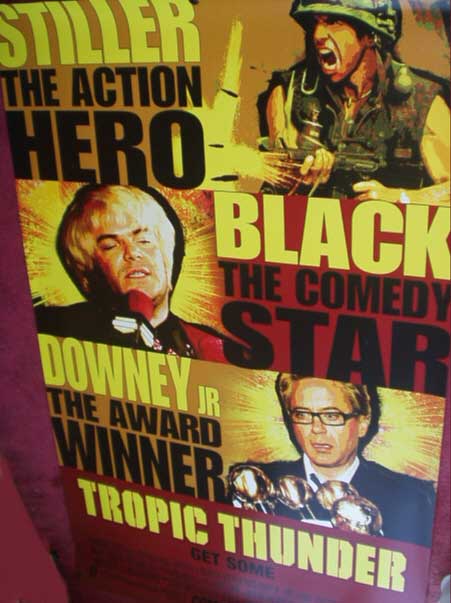 TROPIC THUNDER: Main Cinema Banner TROPIC THUNDER: Main Cinema Banner