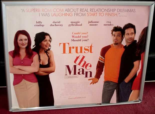 TRUST THE MAN: UK Quad Film Poster TRUST THE MAN: UK Quad Film Poster