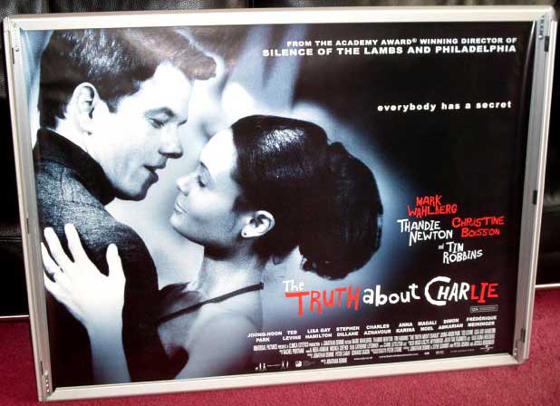 TRUTH ABOUT CHARLIE, THE: UK Quad Film Poster TRUTH ABOUT CHARLIE, THE: UK Quad Film Poster