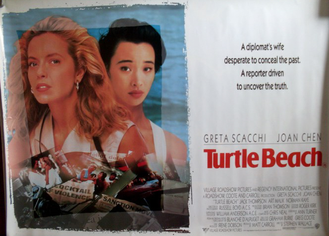 TURTLE BEACH: UK Quad Film Poster TURTLE BEACH: UK Quad Film Poster