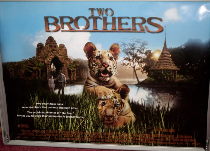 TWO BROTHERS: Main UK Quad Film Poster