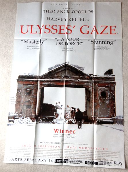 Cinema Poster: ULYSSES' GAZE 1996 (Bus Shelter/Adshell) Harvey Keitel Cinema Poster: ULYSSES' GAZE 1996 (Bus Shelter/Adshell) Harvey Keitel
