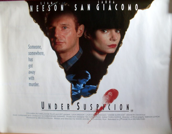 UNDER SUSPICION: UK Quad Film Poster UNDER SUSPICION: UK Quad Film Poster