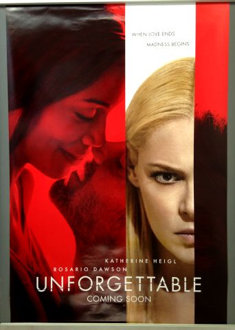 Cinema Poster: UNFORGETTABLE 2017 (Advance One Sheet) Rosario Dawson