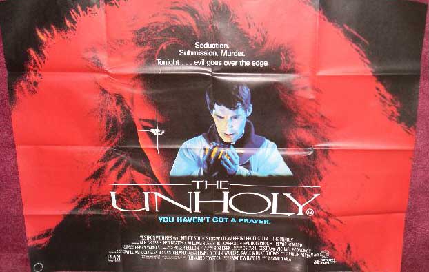 UNHOLY, THE: Main UK Quad Film Poster