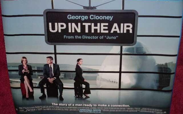 UP IN THE AIR: Main UK Quad Film Poster UP IN THE AIR: Main UK Quad Film Poster