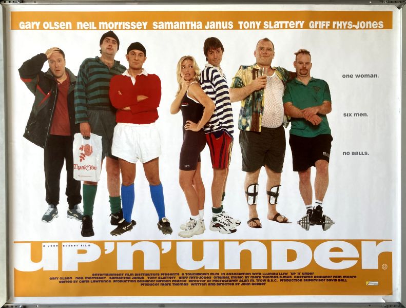 Cinema Poster: UP 'N' UNDER 1998 (Quad) Gary Olsen Samantha Janus Tony Slattery