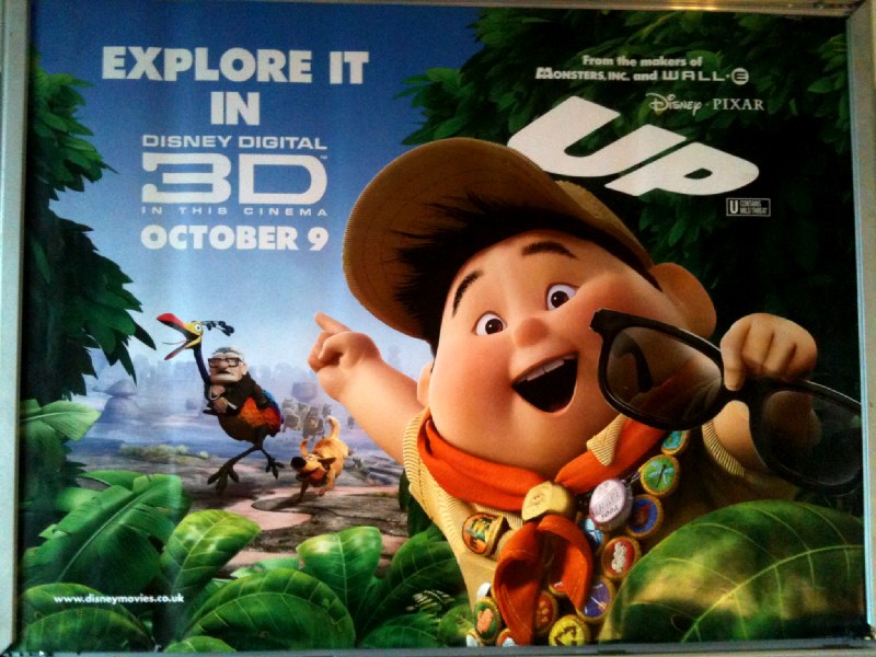 UP: 3D Release UK Quad Film Poster UP: 3D Release UK Quad Film Poster