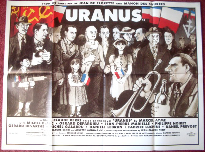 URANUS: UK Quad Film Poster URANUS: UK Quad Film Poster