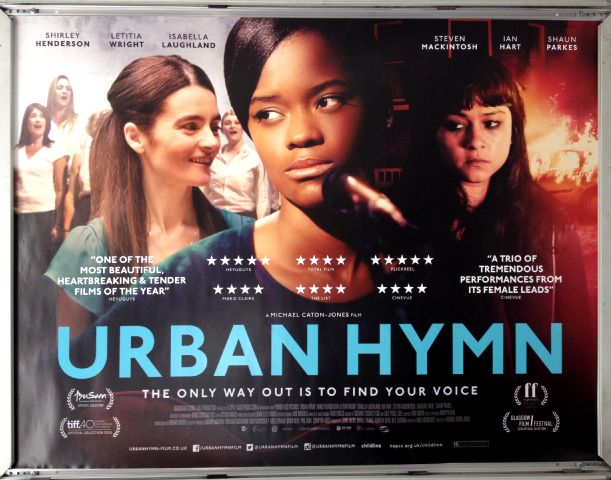Cinema Poster: URBAN HYMN 2016 (Quad) Shirley Henderson Ian Hart Letitia Wright 