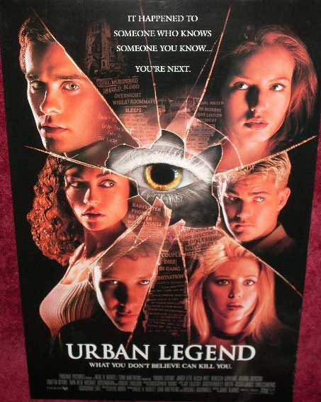 URBAN LEGEND: One Sheet Film Poster URBAN LEGEND: One Sheet Film Poster