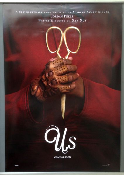 Cinema Poster: US 2019 (Advance One Sheet) Jordan Peele Lupita Nyong'o Winston Duke