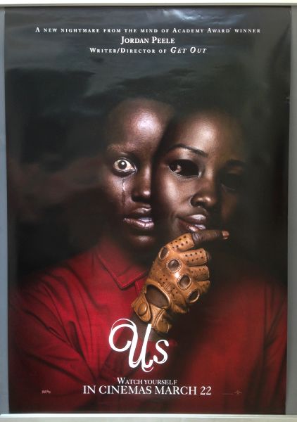 Cinema Poster: US 2019 (Mask One Sheet) Jordan Peele Lupita Nyong'o Winston Duke Cinema Poster: US 2019 (Mask One Sheet) Jordan Peele Lupita Nyong'o Winston Duke