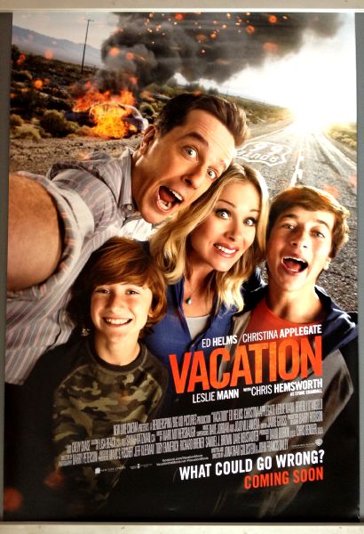 Cinema Poster: VACATION 2015 (Advance One Sheet) Ed Helms Chris Hemsworth Chevy Chase