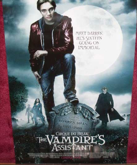 VAMPIRE'S ASSISTANT, THE: Main One Sheet Film Poster VAMPIRE'S ASSISTANT, THE: Main One Sheet Film Poster