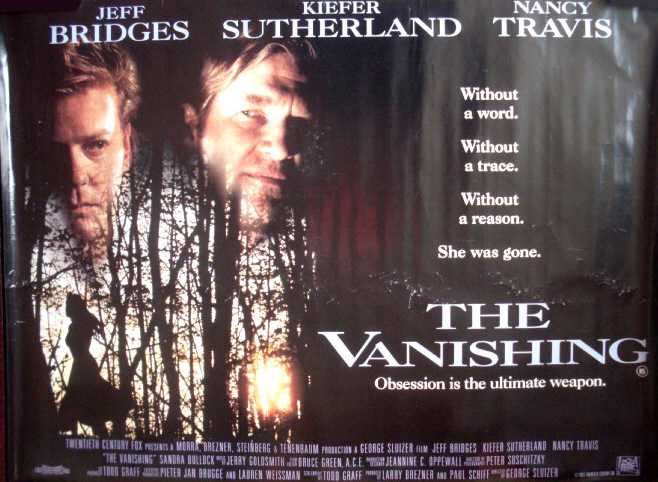 VANISHING, THE: UK Quad Film Poster