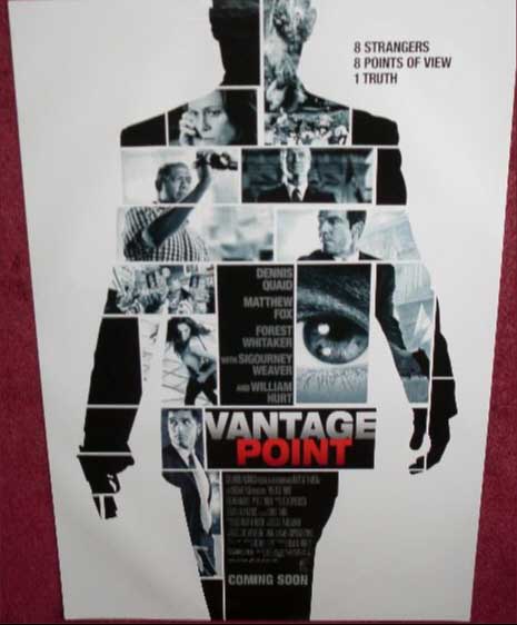 VANTAGE POINT: Main One Sheet Film Poster