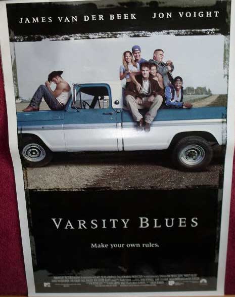 VARSITY BLUES: Main One Sheet Film Poster