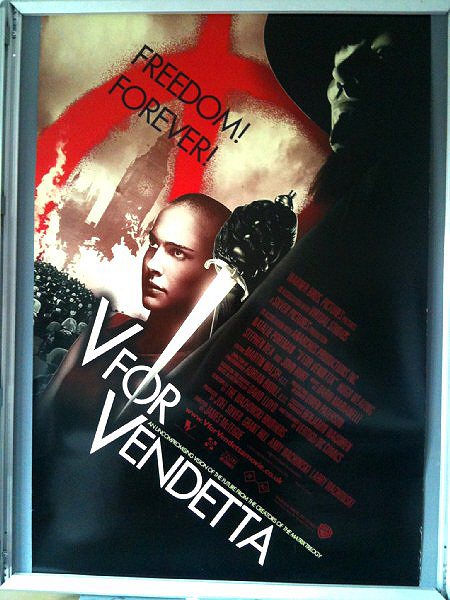 V FOR VENDETTA: One Sheet Film Poster V FOR VENDETTA: One Sheet Film Poster