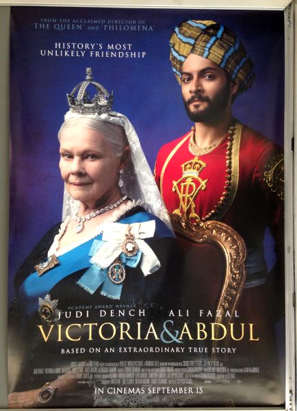 Cinema Poster: VICTORIA & ABDUL 2017 (One Sheet) Judi Dench Ali Fazal Tim Pigott-Smith 