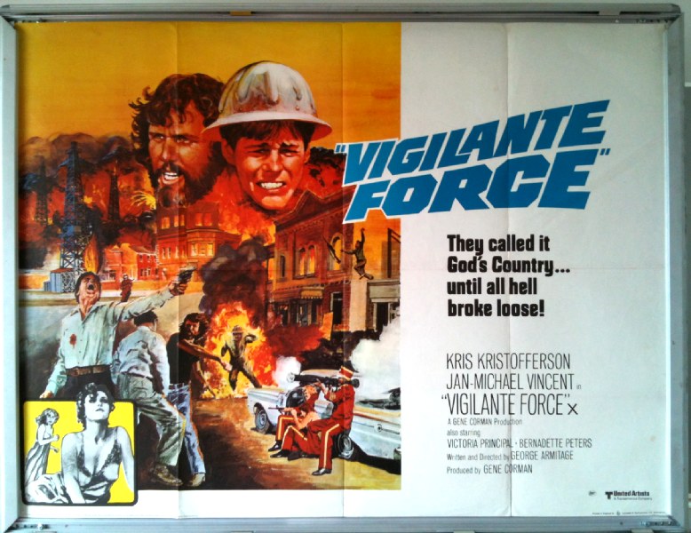 Cinema Poster: VIGILANTE FORCE 1976 (QUAD) Kris Kristofferson Jan-Michael Vincent